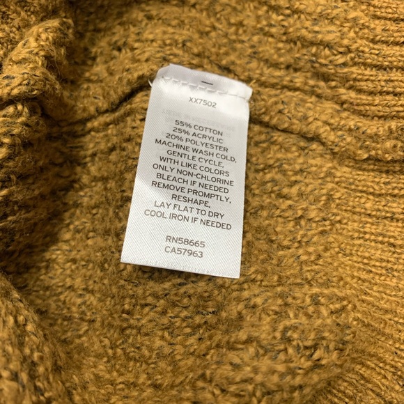 NEW! Nordstrom BP. Olive Breen Cable Knit Long Sleeve Sweater Dress, medium - Picture 6 of 6